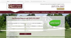 Desktop Screenshot of eastcoastmortgagegroupllc.com